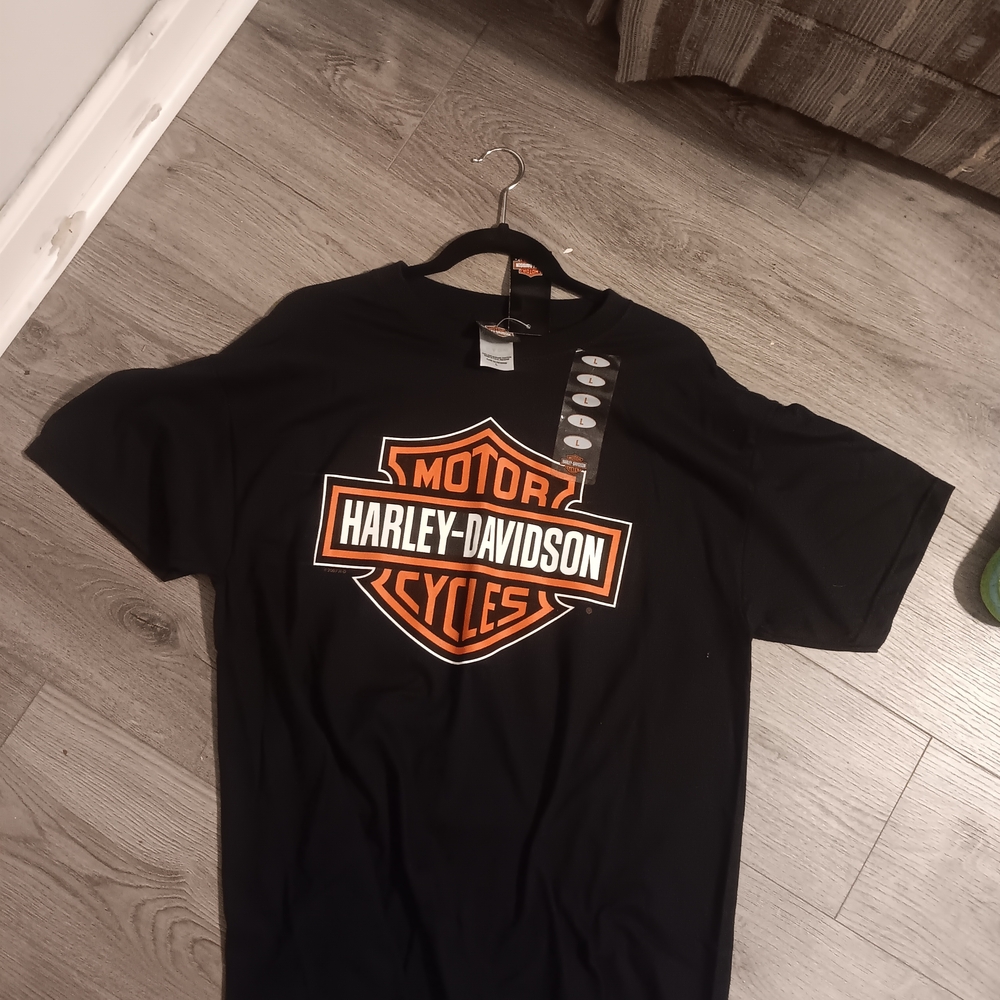Harley-Davidson Black T-Shirt for Men. Performance Harley-davidson Syracuse, Ny